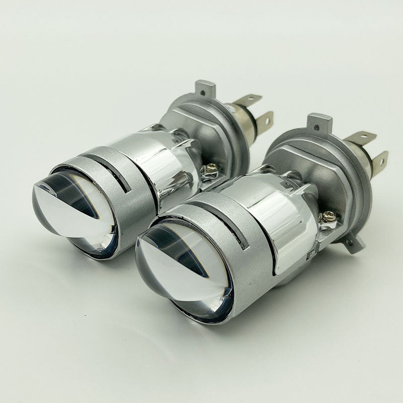 KKledheadlight K5 H4 Mini projector 2 PCS AUTOMOTIVE HEADLIGHT LED BULBS H4 6000K 55W