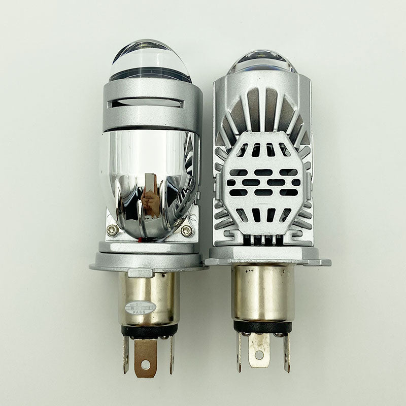 KKledheadlight K5 H4 Mini projector 2 PCS AUTOMOTIVE HEADLIGHT LED BULBS H4 6000K 55W