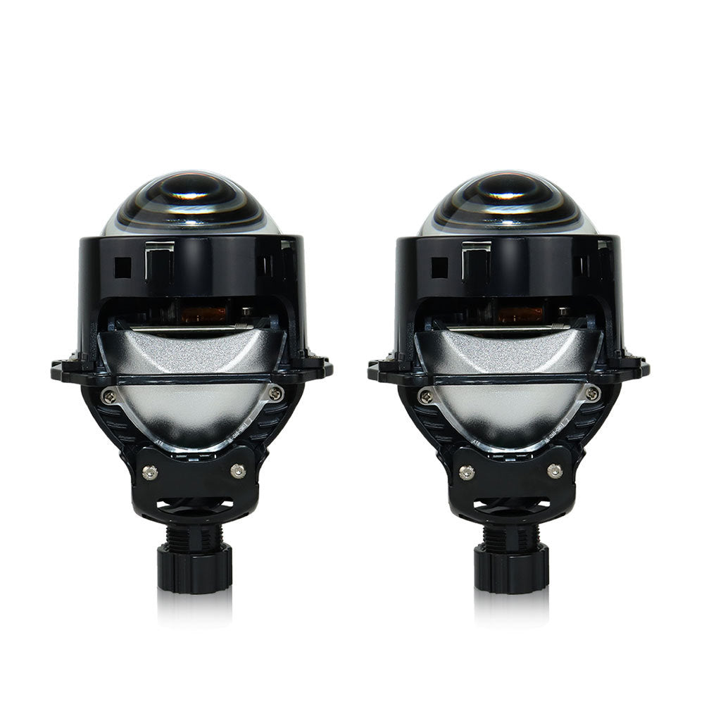 KKledheadlight K3 3.0 inch LED biled lens for cars H4, H7, 9005, 9006 universal (2 PCS )